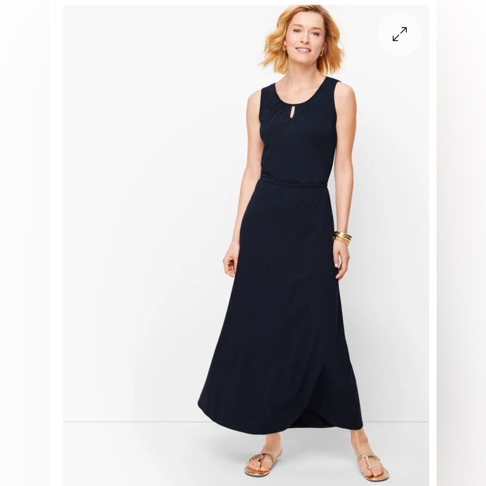 NWT JERSEY MAXI DRESS- SOLID